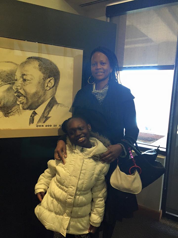 Marthin Luther King Day: La chroniqueuse HIG TECHsur la TFM Merry Beye rend hommage à Martin L King depuis Atlanta