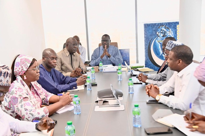 Coopération institutionnelle : Le ministre Abdourahmane Diouf échange avec la Commission parlementaire en charge de l’Éducation