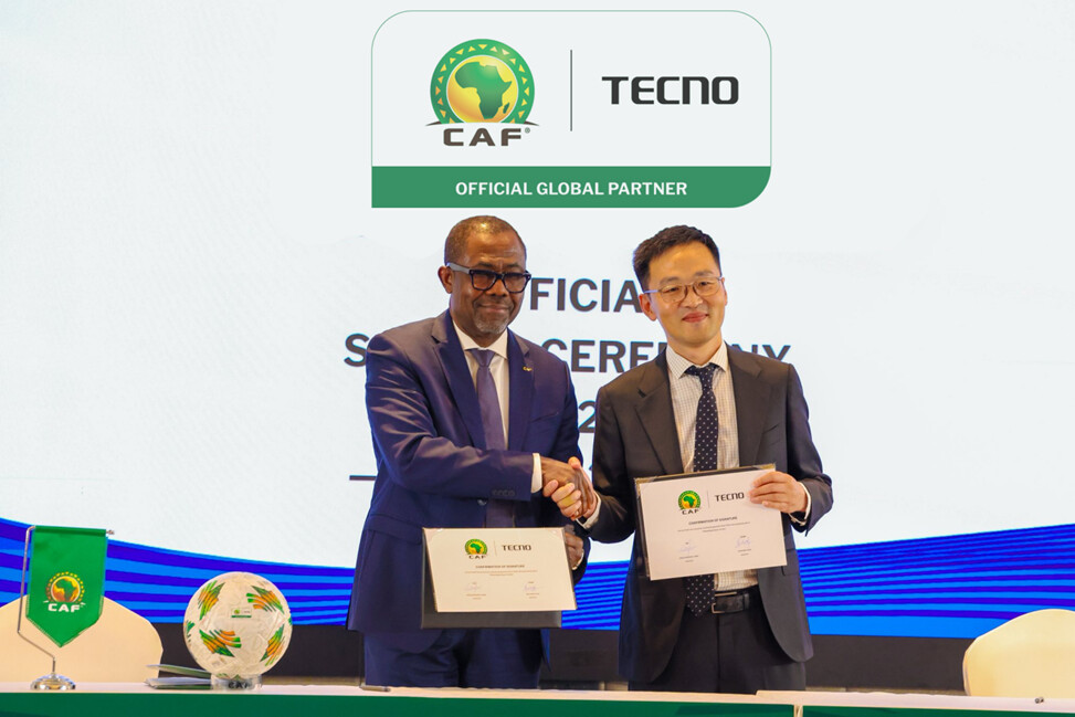 TECNO prolonge son partenariat avec la CAF et devient Partenaire Mondial Officiel de la CAN 2025 et 2027, tout en nourrissant le rêve des Africains à travers le football