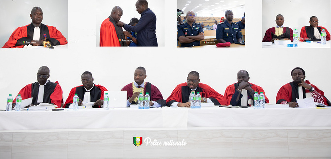 Evènement mémorable pour la police nationale : Soutenance remarquable du commissaire principal Ibrahima Diouf