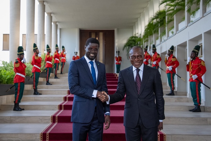 Rencontre au sommet à Cotonou : Bassirou Diomaye Faye et Patrice Talon pour une coopération renforcée