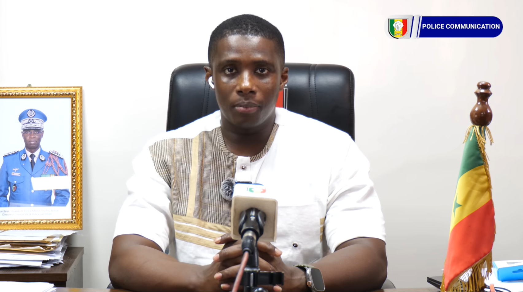 Interpellation du supposé 'kocc' : le Commissaire de police Pape Mamadou Djidjiack FAYE, chef de la DSC revient sur les faits.