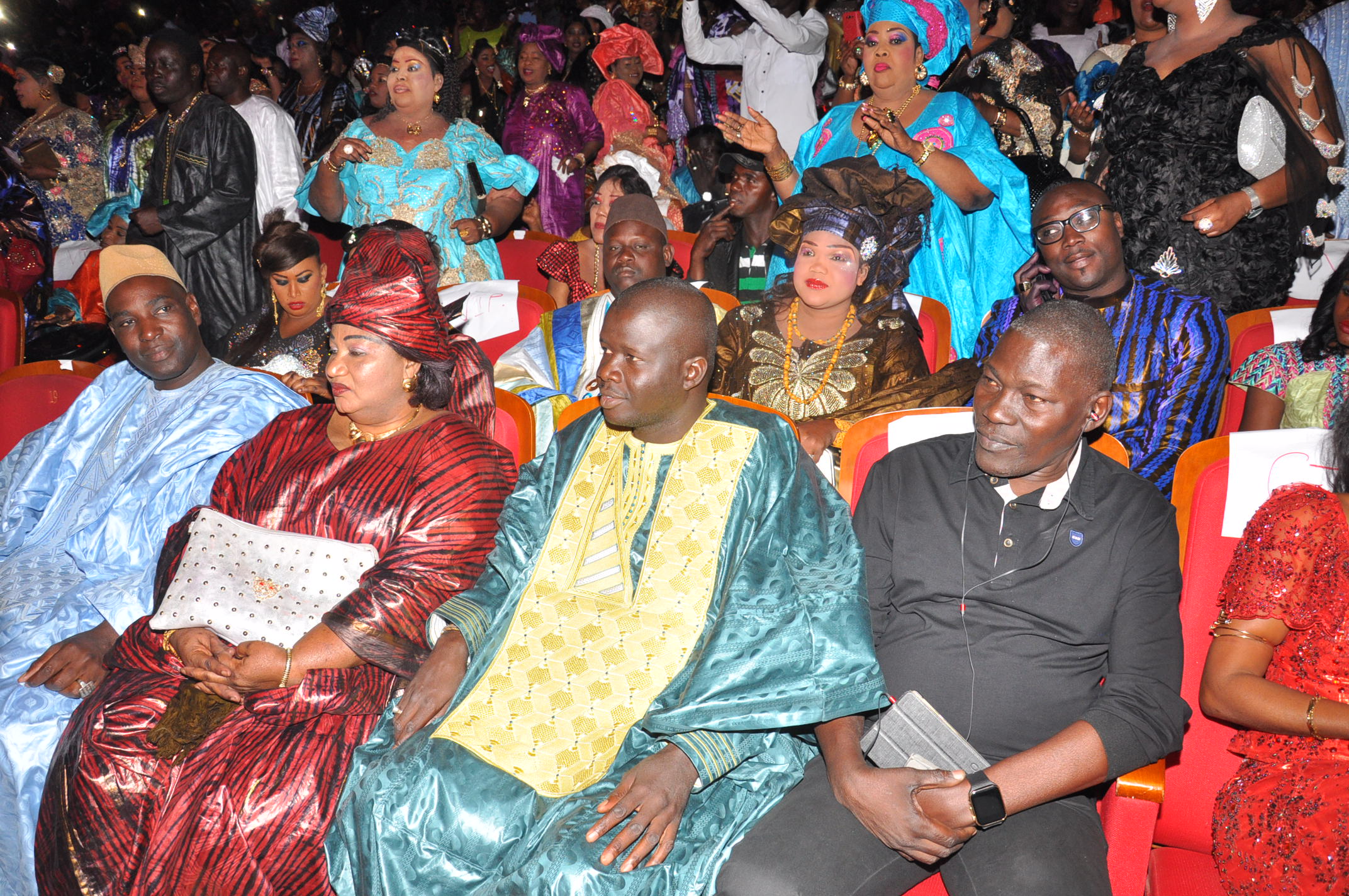 Grande nuit des "laobés": Pape Diouf honoré, le grand théâtre affiche son plein.