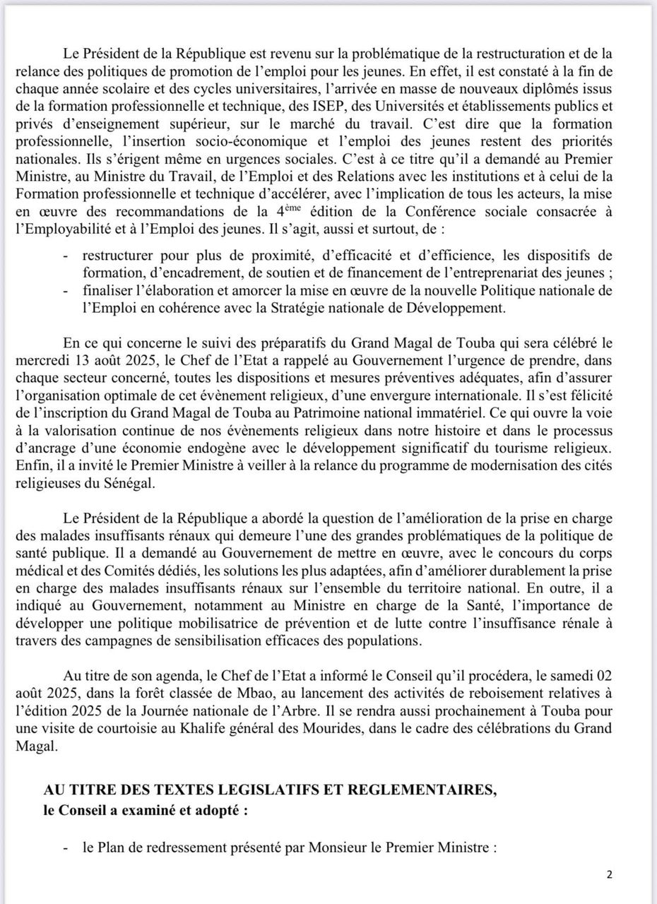 Conseil des ministres : le projet de loi sur la protection des lanceurs d'alertes a été examiné et adopté.