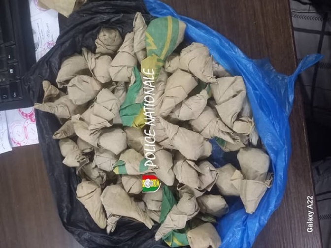 Trafic de drogue : un dealer arrêté à Kolda par l’OCRTIS avec 60 cornets de chanvre