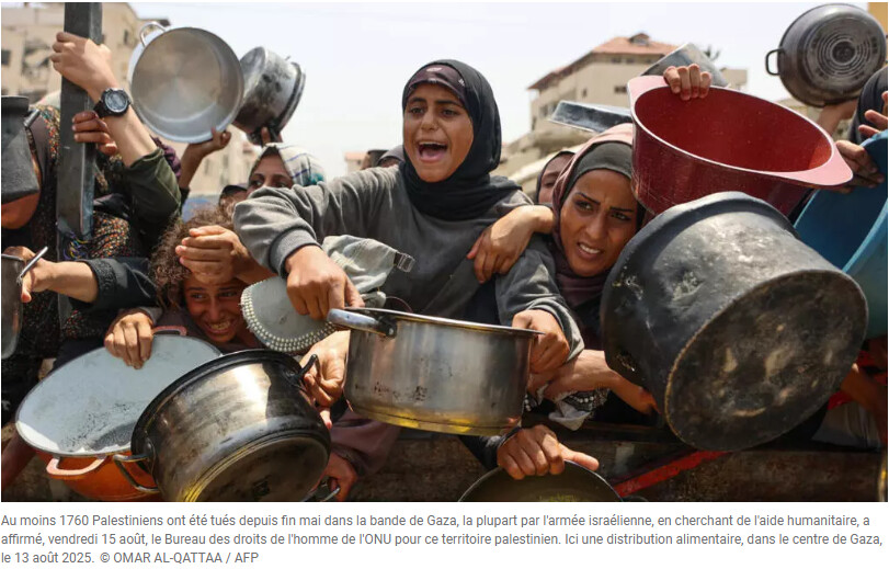 Gaza: l'ONU déclare officiellement la famine, qui aurait «pu être évitée» sans «l'obstruction» d'Israël Gaza: l'ONU déclare officiellement la famine, qui aurait «pu être évitée» sans «l'obstruction» d'Israël