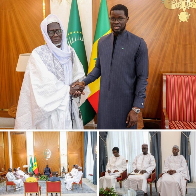 El Hadj Ousmane Fansou Bodian, un guide spirituel reçu par le chef de l’État : L’imam de Bignona plaide pour la paix et la concorde