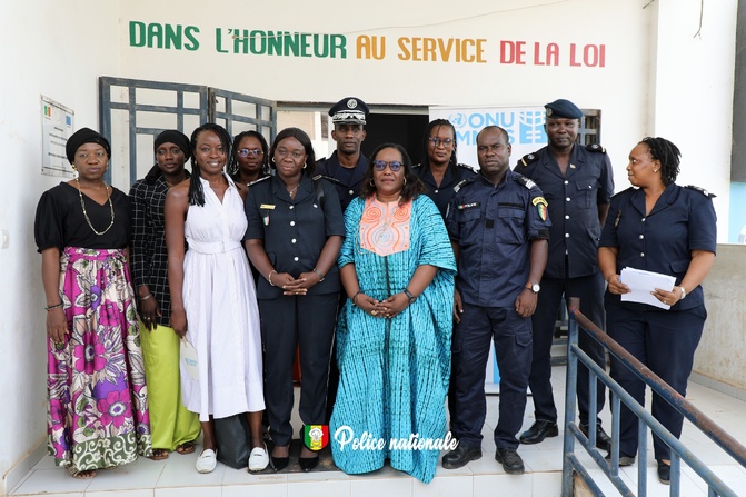 Zac Mbao : ONU Femmes salue le leadership féminin de la police à Zac Mbao