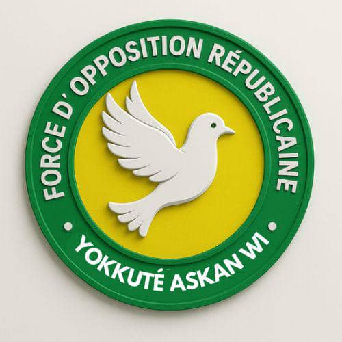 COMMUNIQUÉ POLITIQUE OFFICIEL  Coalition FORCE D’OPPOSITION RÉPUBLICAINE – YOKKUTE ASKAN WI COMMUNIQUÉ POLITIQUE OFFICIEL  Coalition FORCE D’OPPOSITION RÉPUBLICAINE – YOKKUTE ASKAN WI