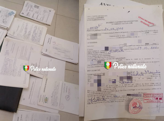 Association de malfaiteurs, faux et usage de faux : A Saint-Louis, deux individus conduits devant le Procureur de la République