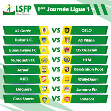 Ligue 1 sénégalaise : Le programme de la 2e journée connu