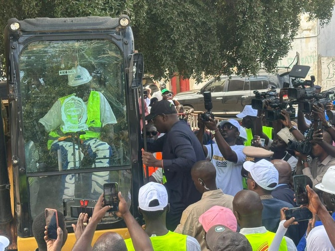 Tivaouane : Lancement officiel du projet de drainage des eaux pluviales par l’ONAS