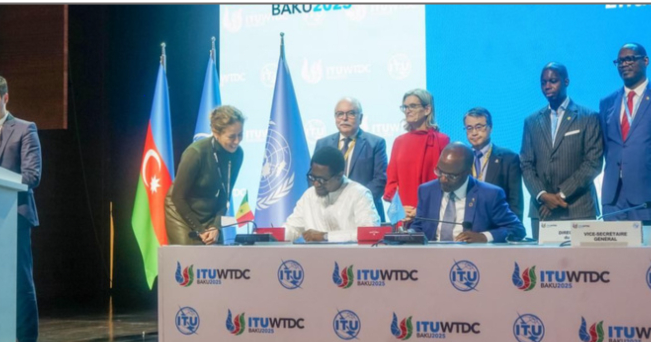 Ecosystèmes commerciaux numériques : L’UIT et l’ARTP du Sénégal signent un accord de partenariat
