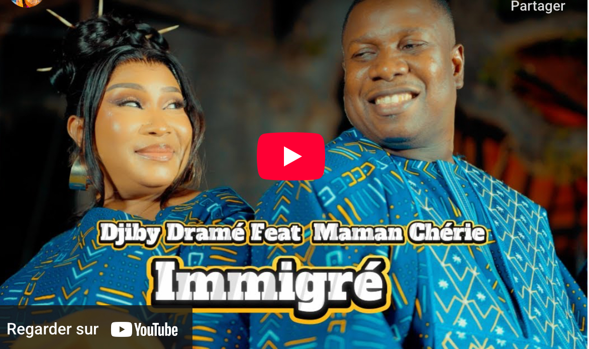 Immigré (Clip Officiel) : Djiby Dramé feat Maman Chérie