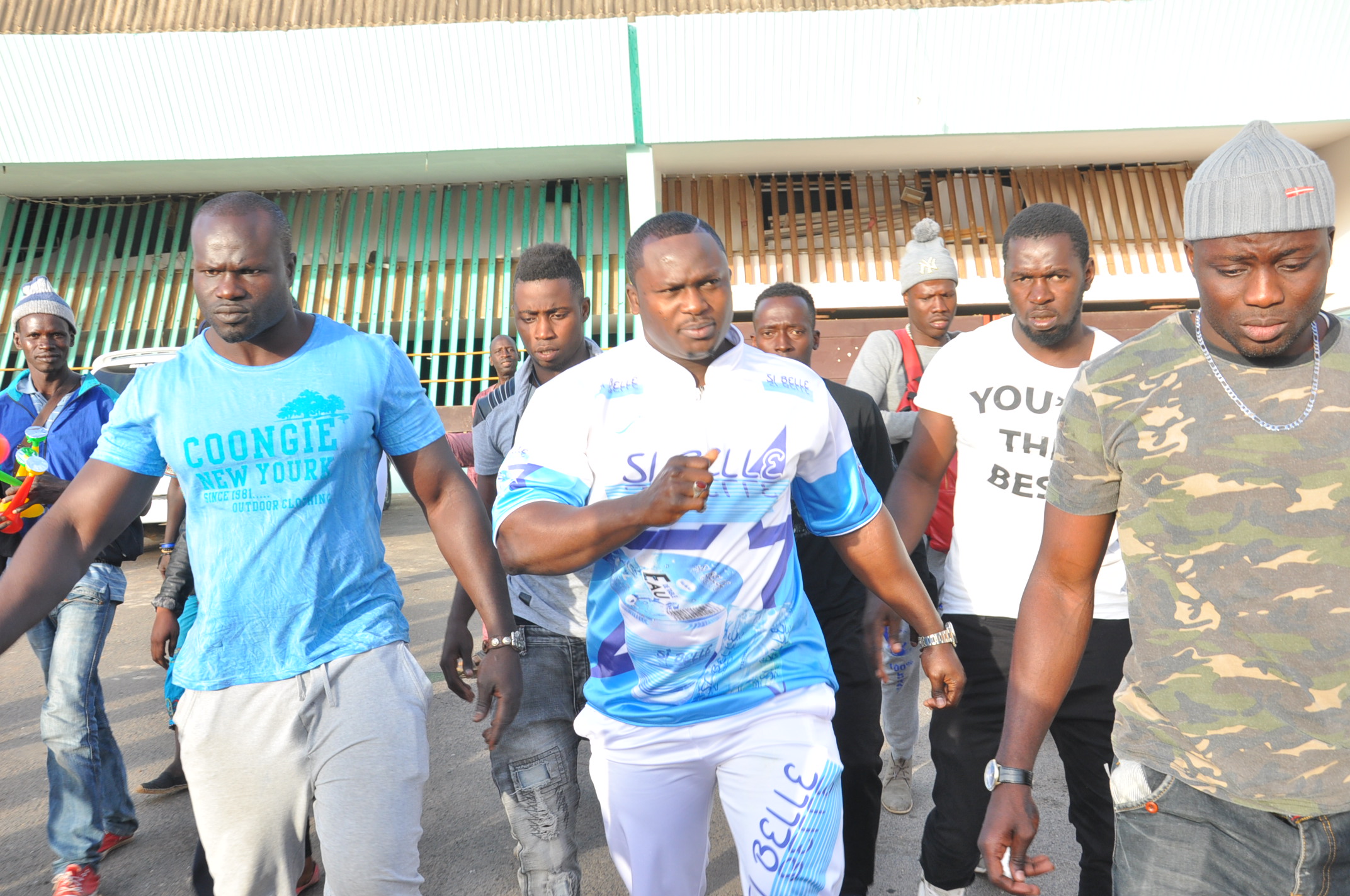 Les images du face to face Gris Bordeau vs Modou Lo: Un combat organisé par PAF PRODUCTION.