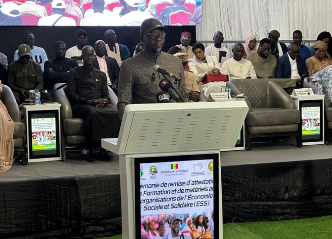 Économie sociale et solidaire : Le ministre Alioune Dione lance officiellement, les premiers CPS à Saint-Louis