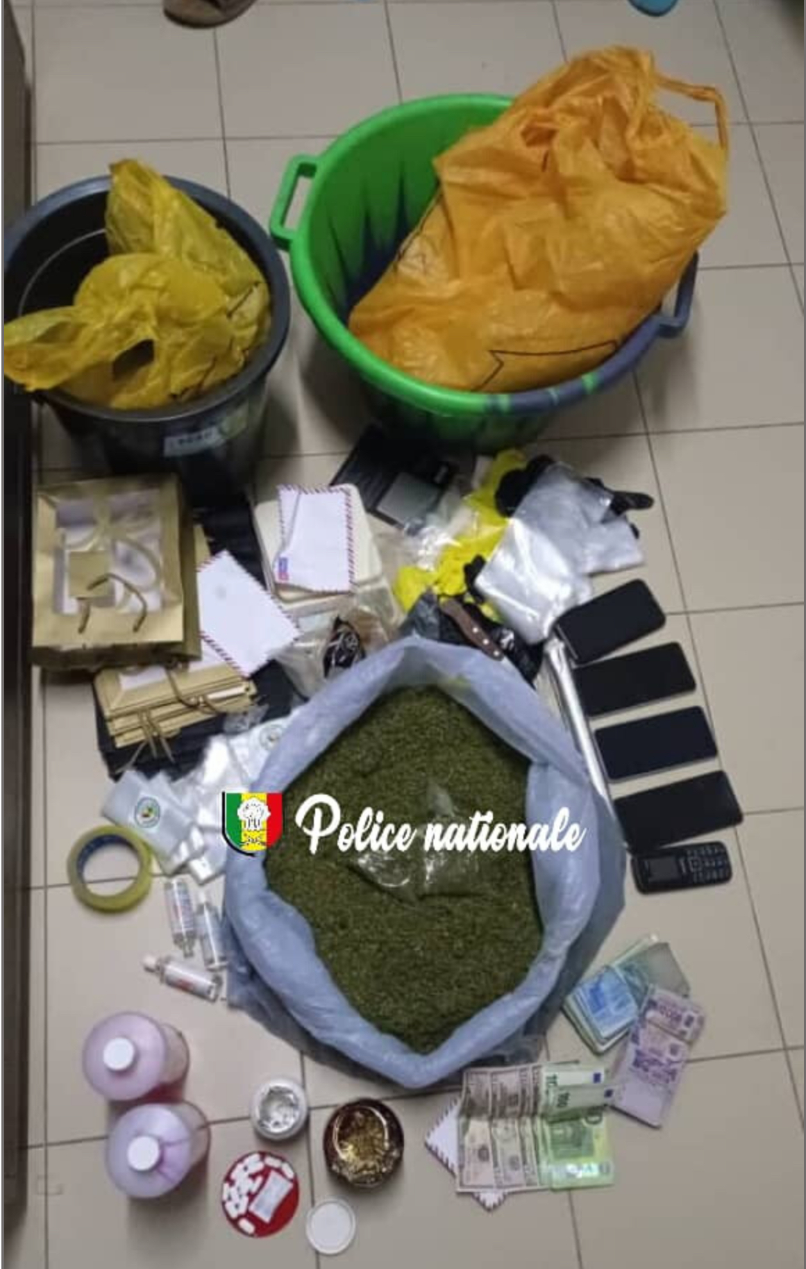 Dakar : Saisie de plus de 2,5 kg de kush, deux personnes interpeljées