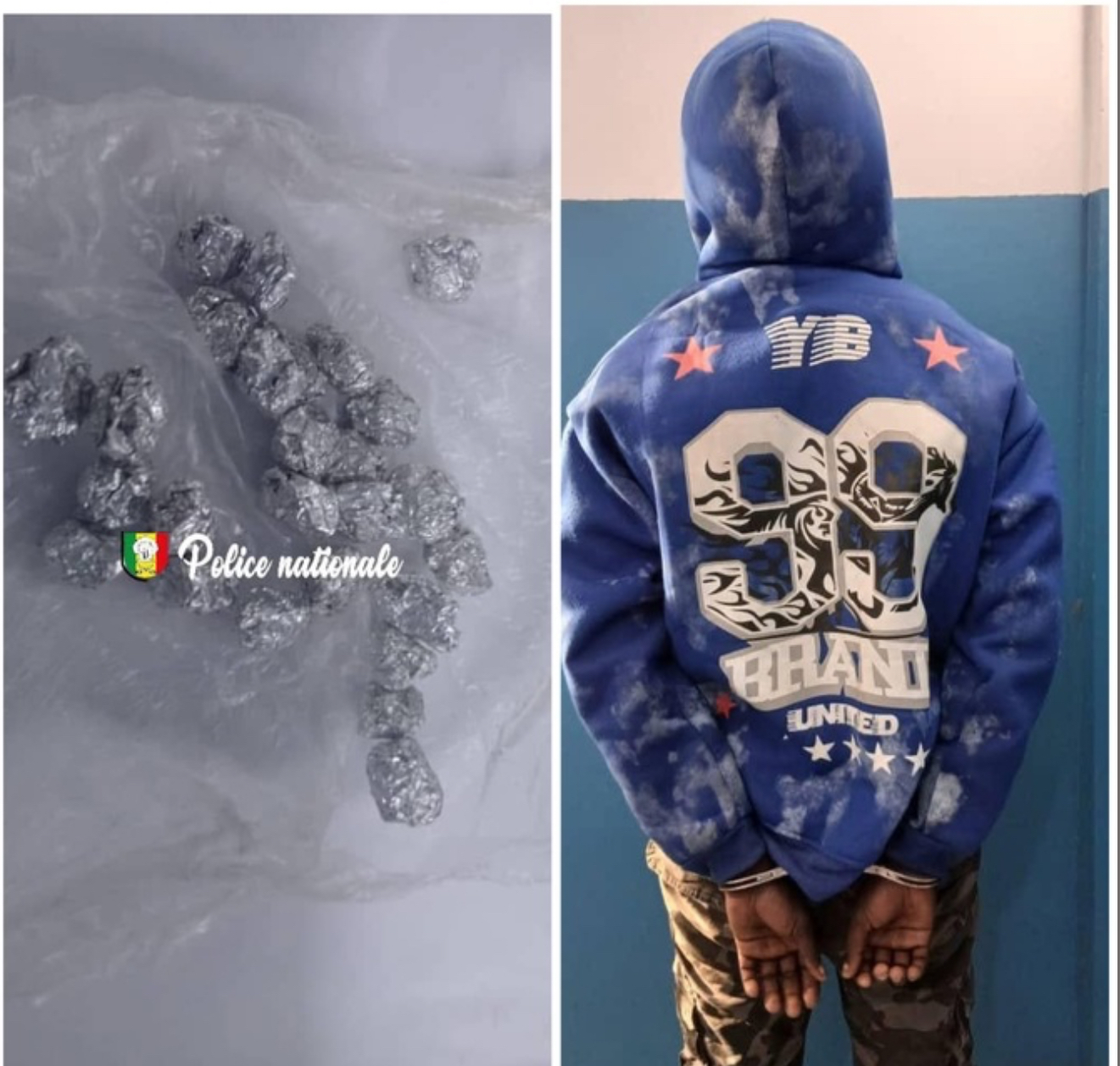 Golf Sud: Un individu arrêté avec 26 pierres de crack