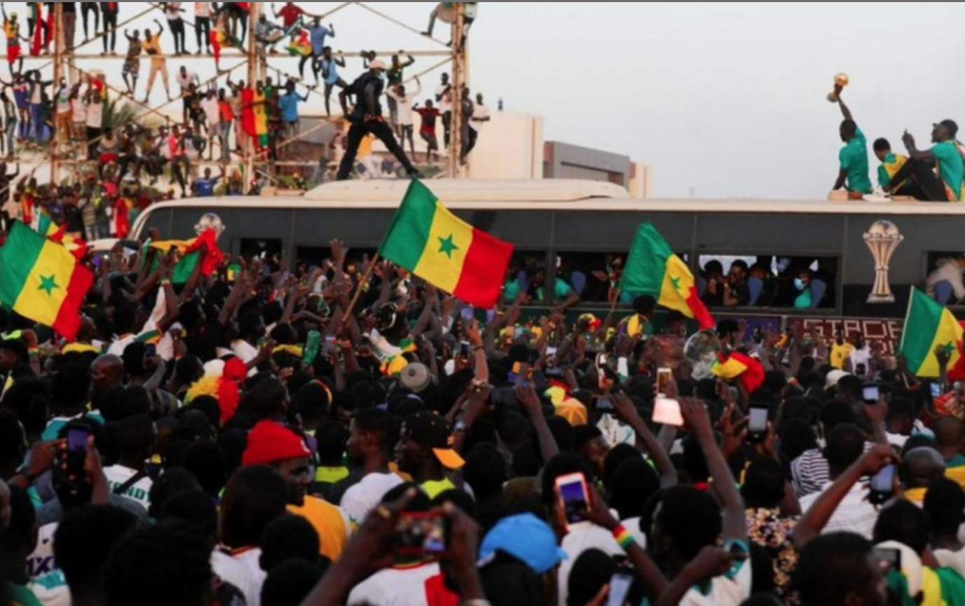 AIBD : Accueil grandiose réservé aux "Lions"