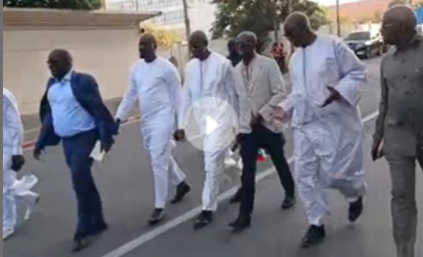 Invitée à participer à la réception officielle : La délégation du FDR rallie le site de réception