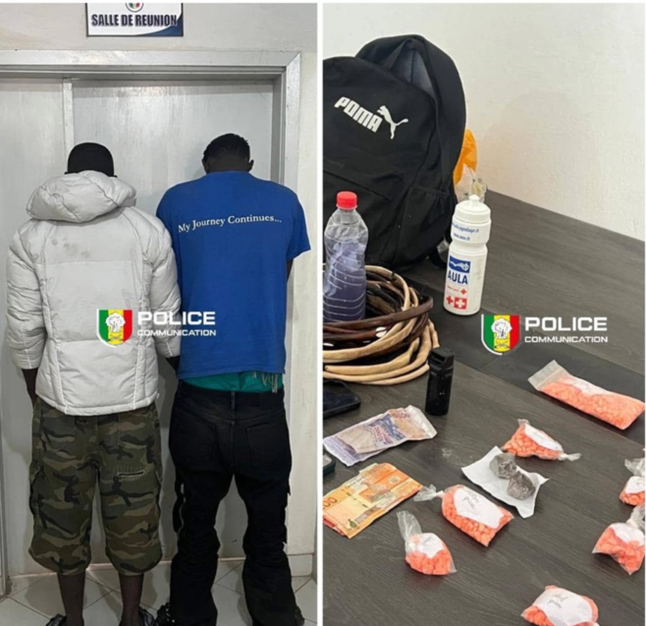 Thiaroye: la police démantèle un réseau de trafic de drogues de synthèse