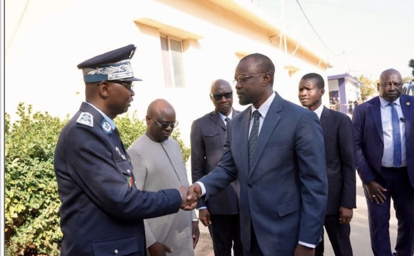 Ousmane Sonko en visite à la Police nationale : Un engagement renouvelé pour la sécurité