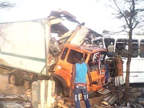 Grave accident sur la route nationale n°2 : Plus de 40 blessés ont été dénombrés dont 2 grièvement