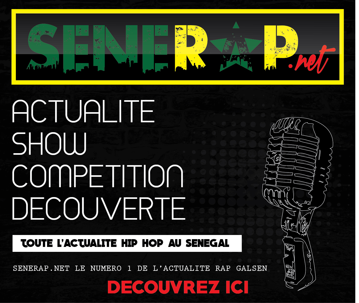 Lancement du site Senerap.net, le site d’actualité 100% hip hop