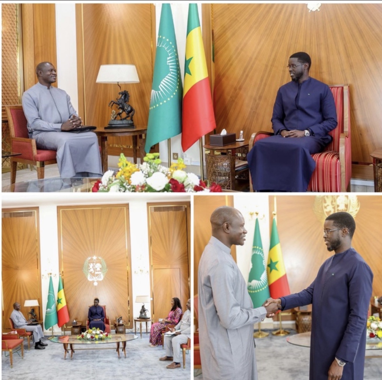 Fête nationale 2026 : Bassirou Diomaye Faye reçoit le maire de Thiès, la ville se prépare activement