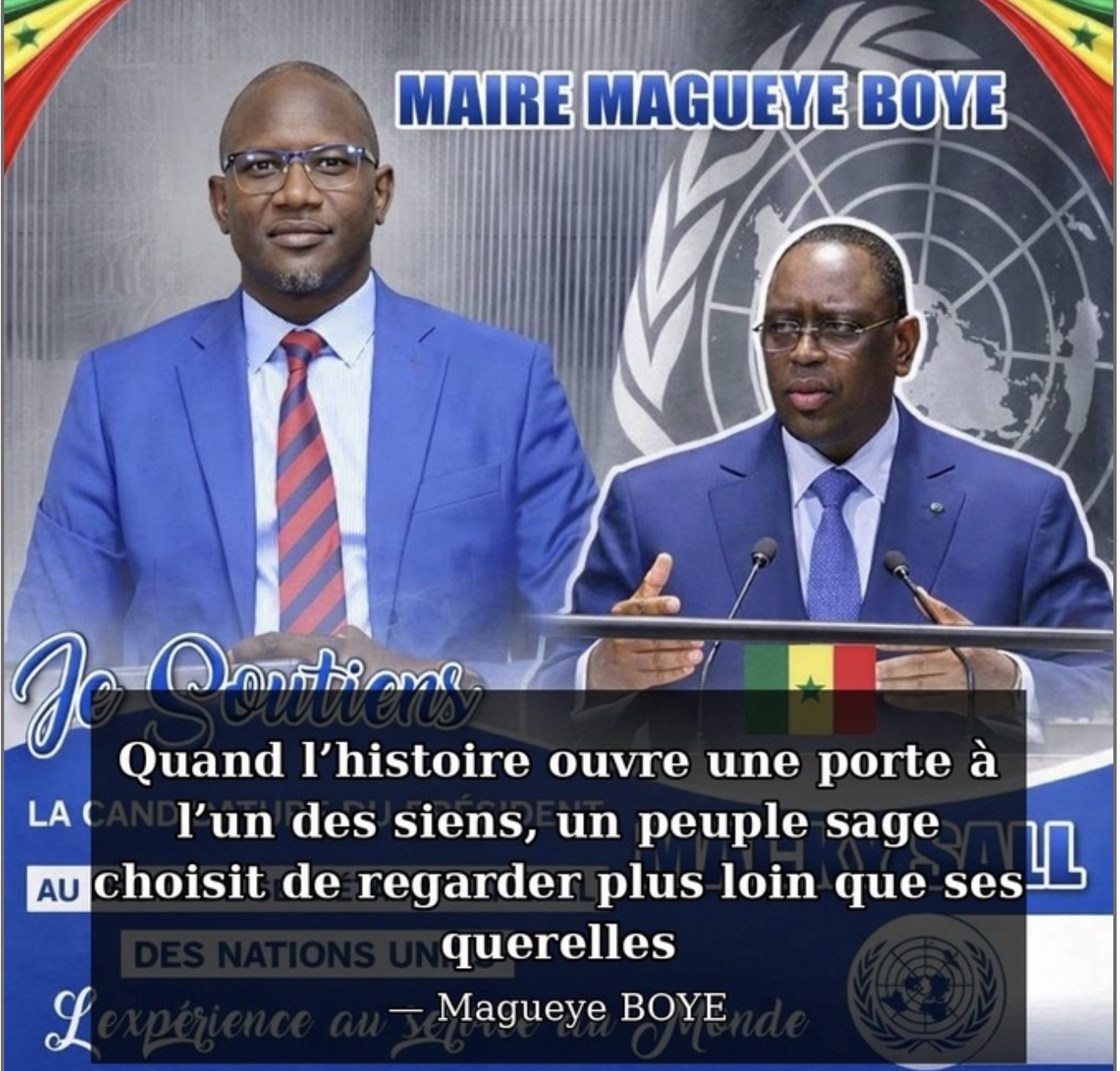 Macky Sall à l’ONU : Au-delà des querelles, l’histoire », Par Maguèye Boye