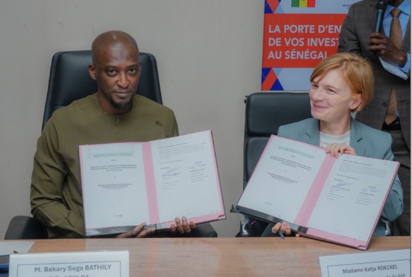 Accès au foncier : L'APIX et la GIZ signent un partenariat stratégique pour faciliter l’investissement (Photos)