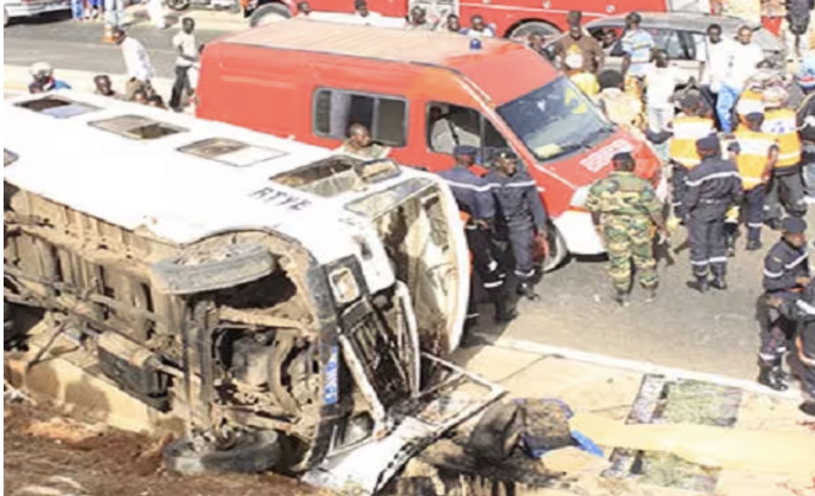 Tambacounda : le bilan de l’accident s’alourdit, 7 morts dénombrés