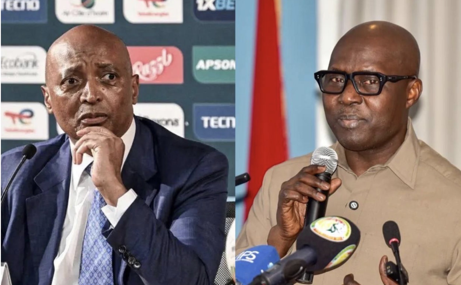 Revirement de la CAF : Le président de la FSF Abdoulaye Fall et Patrice Motsepe ont discuté ; ce qu'ils se sont dit