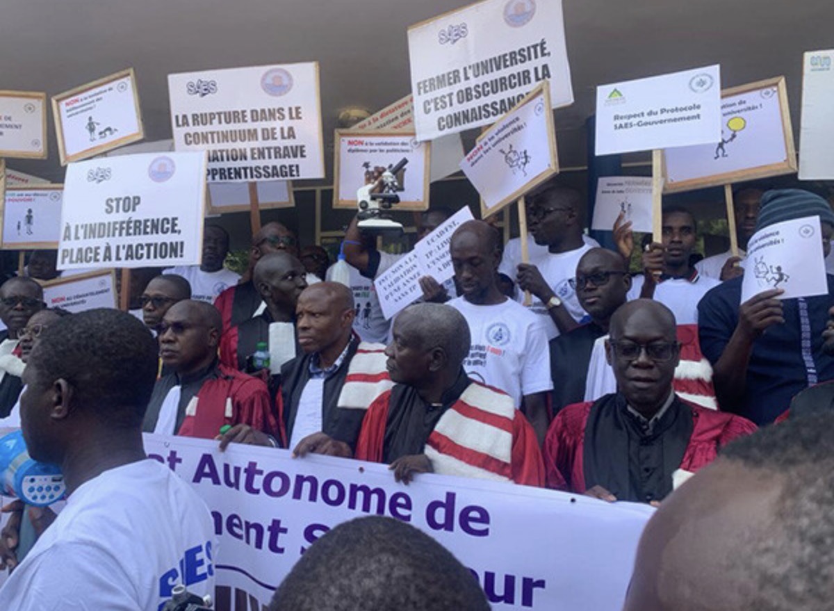 UGB : le SAES exige des mesures urgentes face à la dégradation du climat sécuritaire