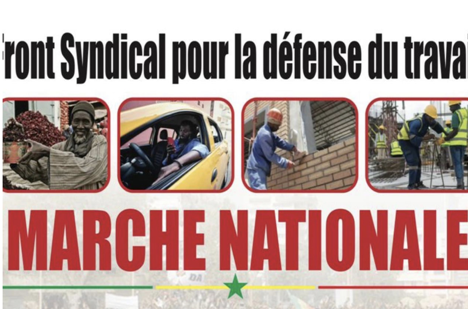 Pacte social : Excédés par les retards, les travailleurs descendent dans la rue le 8 avril