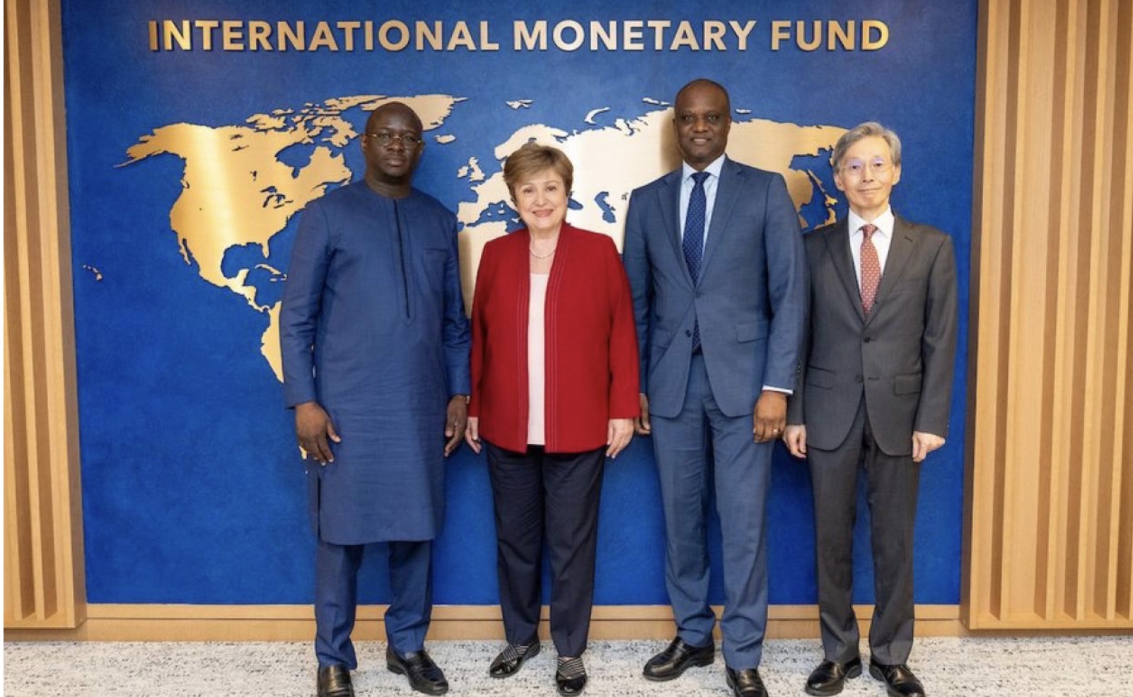 Washington : Les contours de la réunion de la Dg du Fmi avec Cheikh Diba et Abdourahmane Sarr