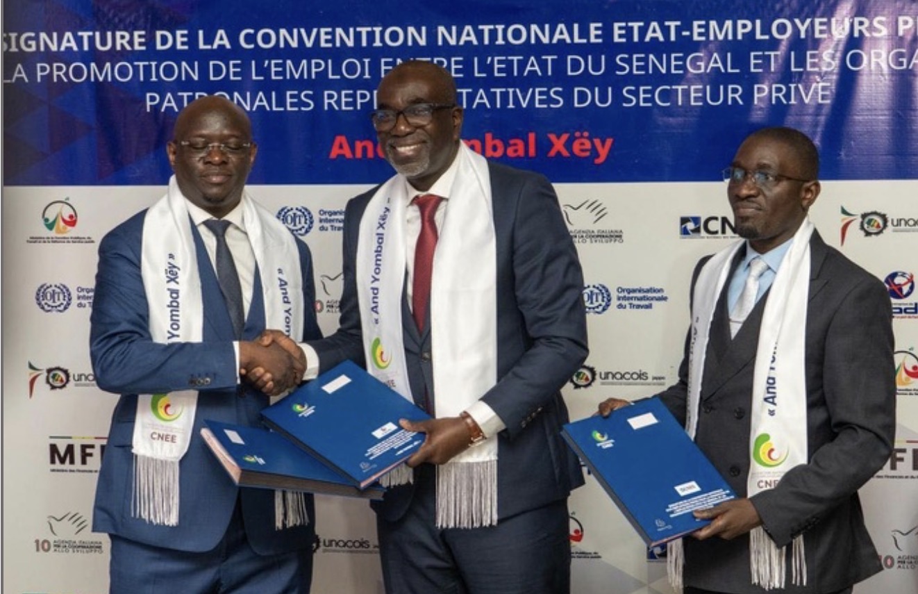 Sénégal : l’État et le patronat relancent un levier stratégique pour l’emploi des jeunes