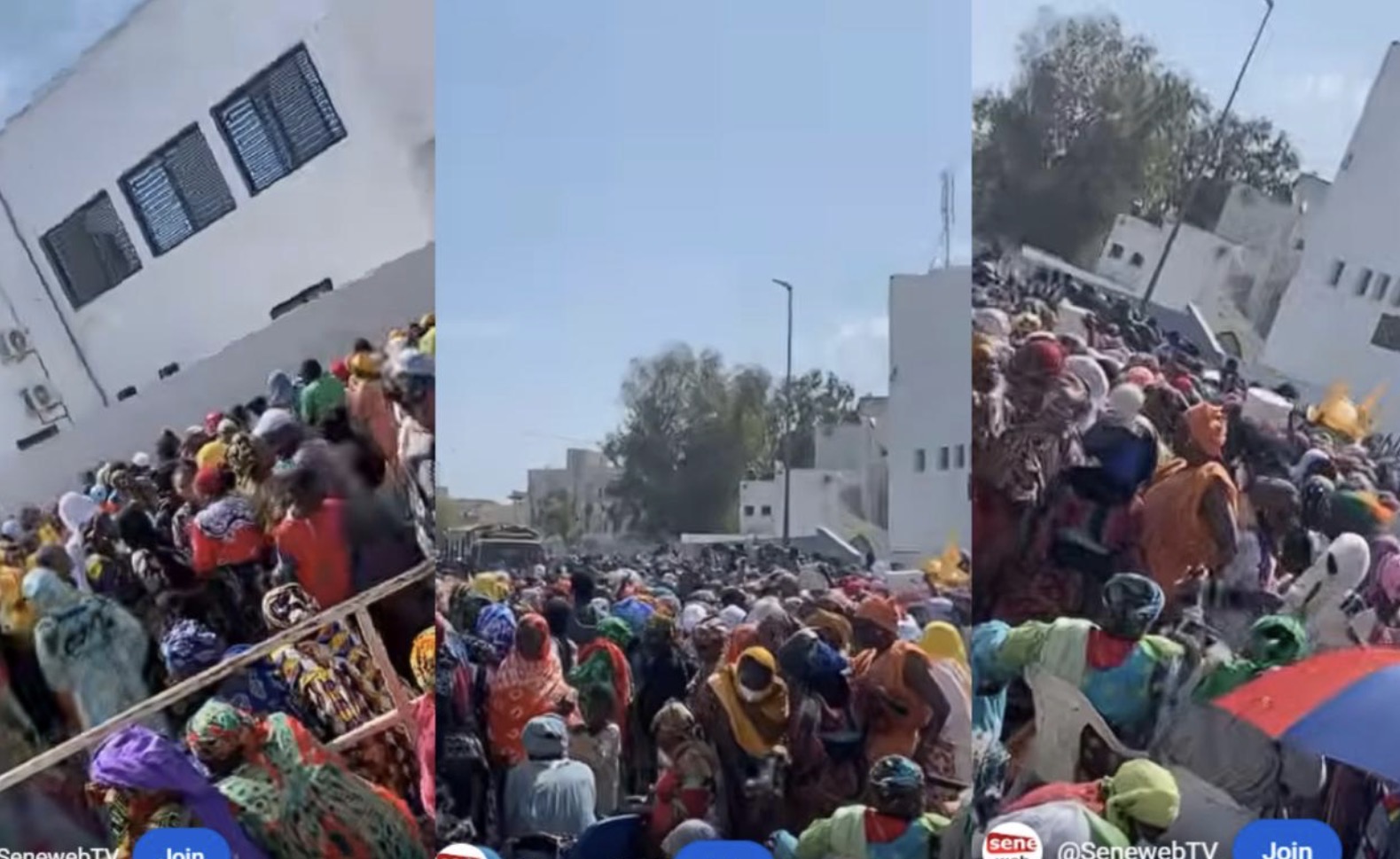 Aides Tabaski : La ruée se poursuit, l'incroyable foule qui s'est entassée à Pikine (vidéo)