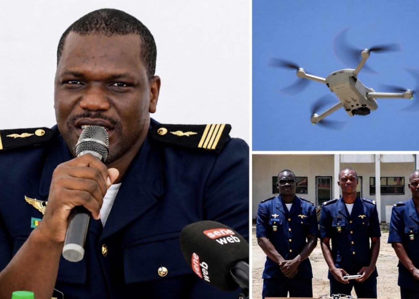 Thiès : l'Armée de l'air sensibilise les étudiants à l'usage réglementé des drones