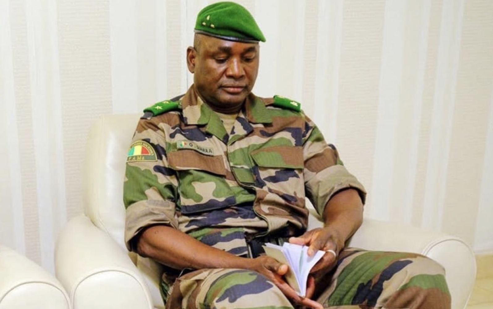 Mali : Le chef d’Etat-major général des armées, Oumar Diarra, promu après le décès de Sadio Camara