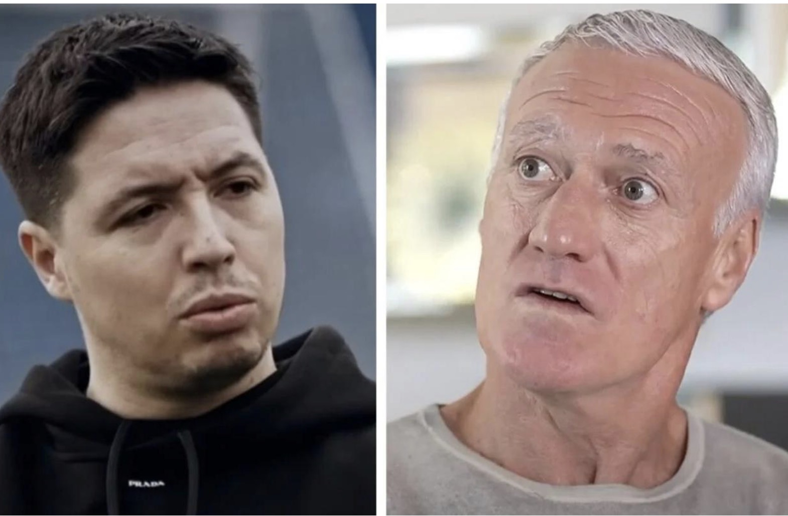 S’il me voit, il a de l’urticaire", Nasri révèle que Deschamps a refusé de participer à un match caritatif parce qu’il était au casting