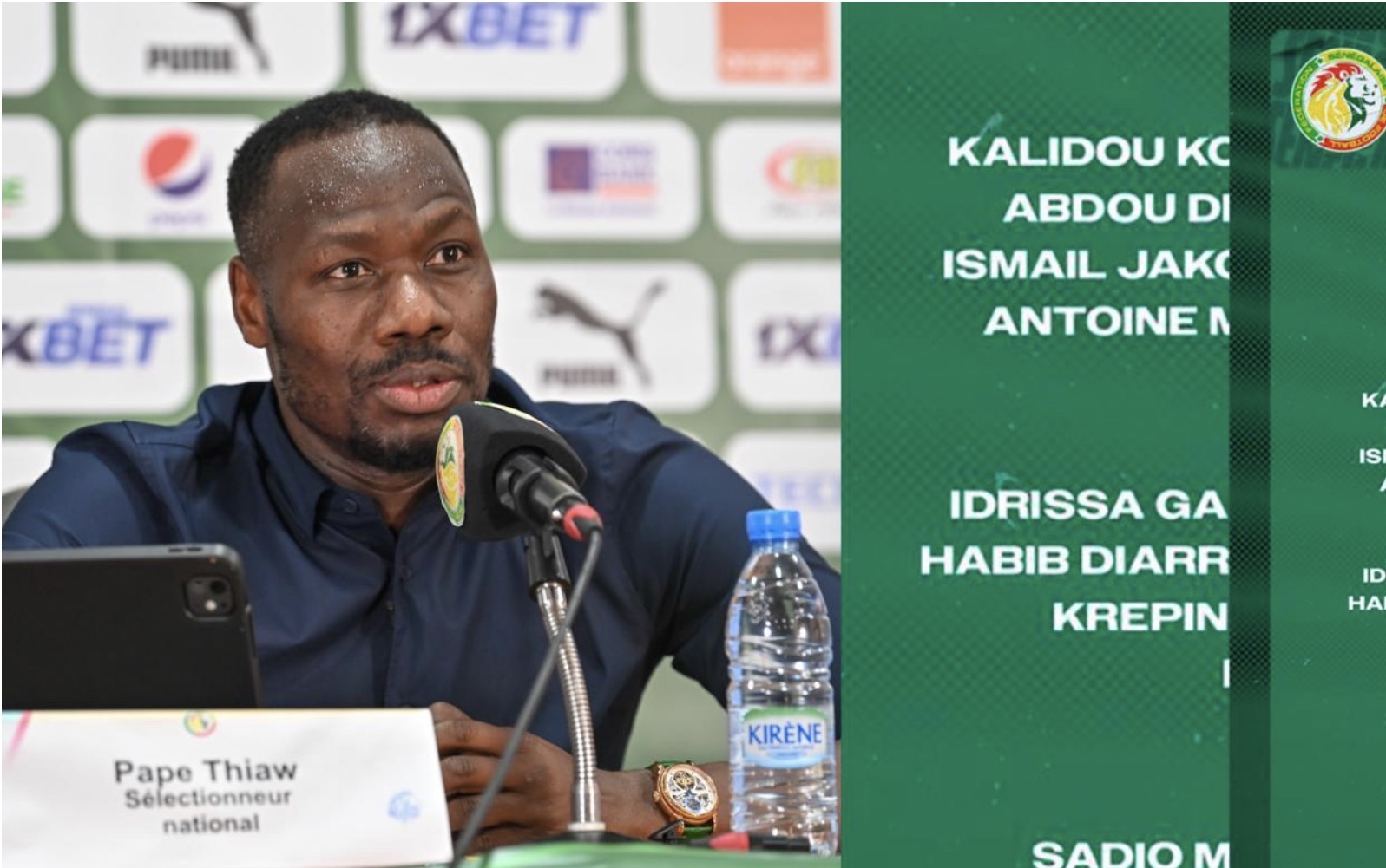 Coupe du monde 2026 : Pape Thiaw dévoile une liste de 28 joueurs, avec Bara Ndiaye et Moustapha Mbow, mais sans Malang Sarr