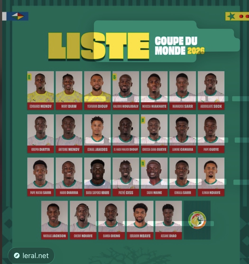 Mondial 2026 : Pape Thiaw tranche et dévoile son groupe définitif pour la conquête mondiale