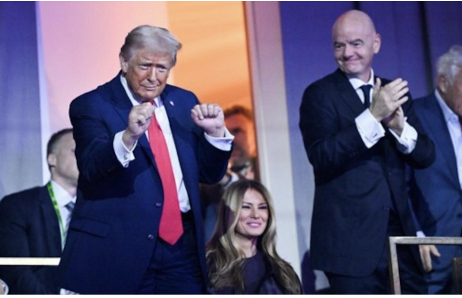 Il aurait été impossible d'organiser le Mondial-2026" sans Trump, salue son ami Infantino