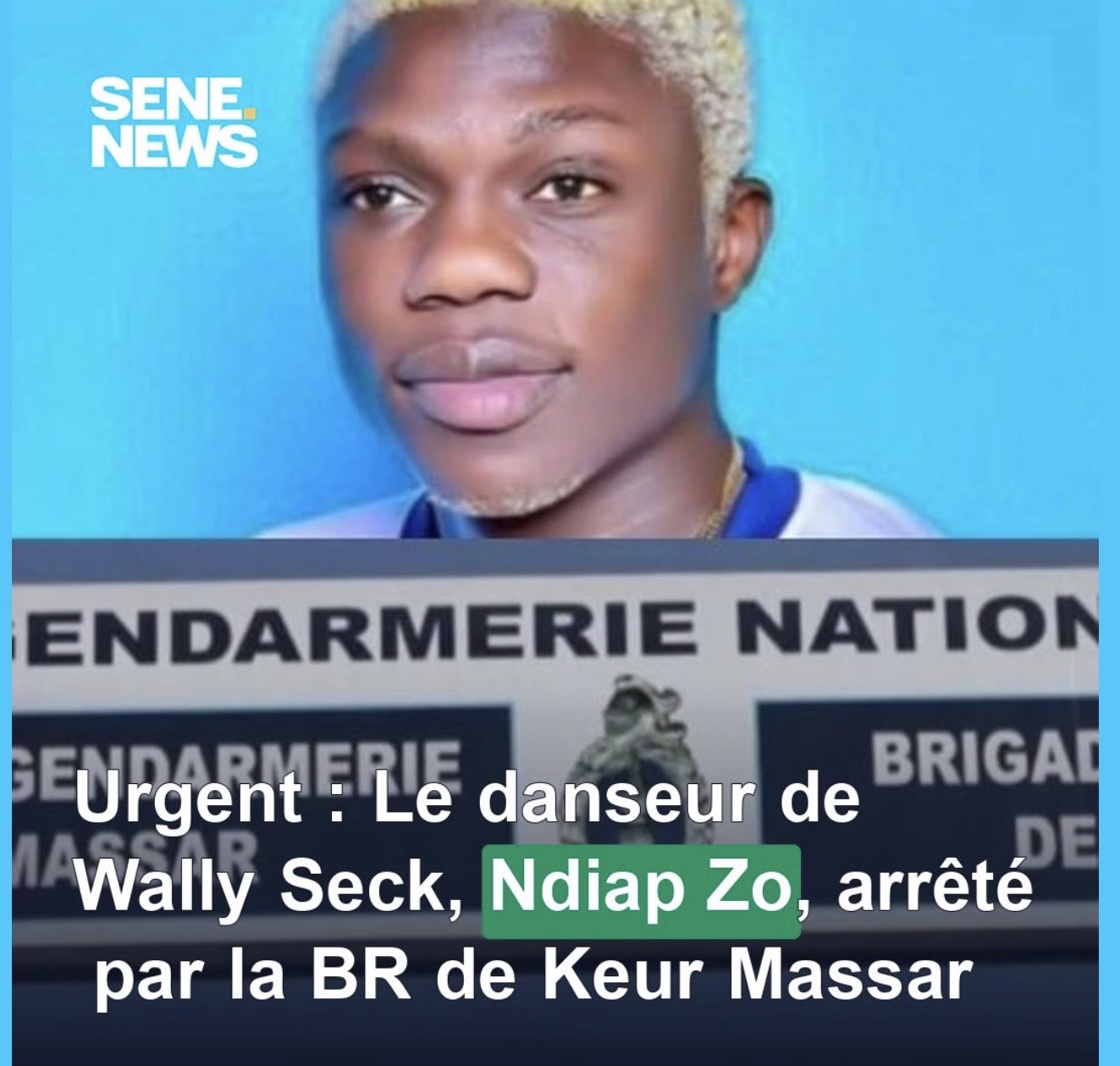 Détention de drogue : Le danseur de Wally Seck, Ndiap Zo, arrêté par la BR de Keur Massar