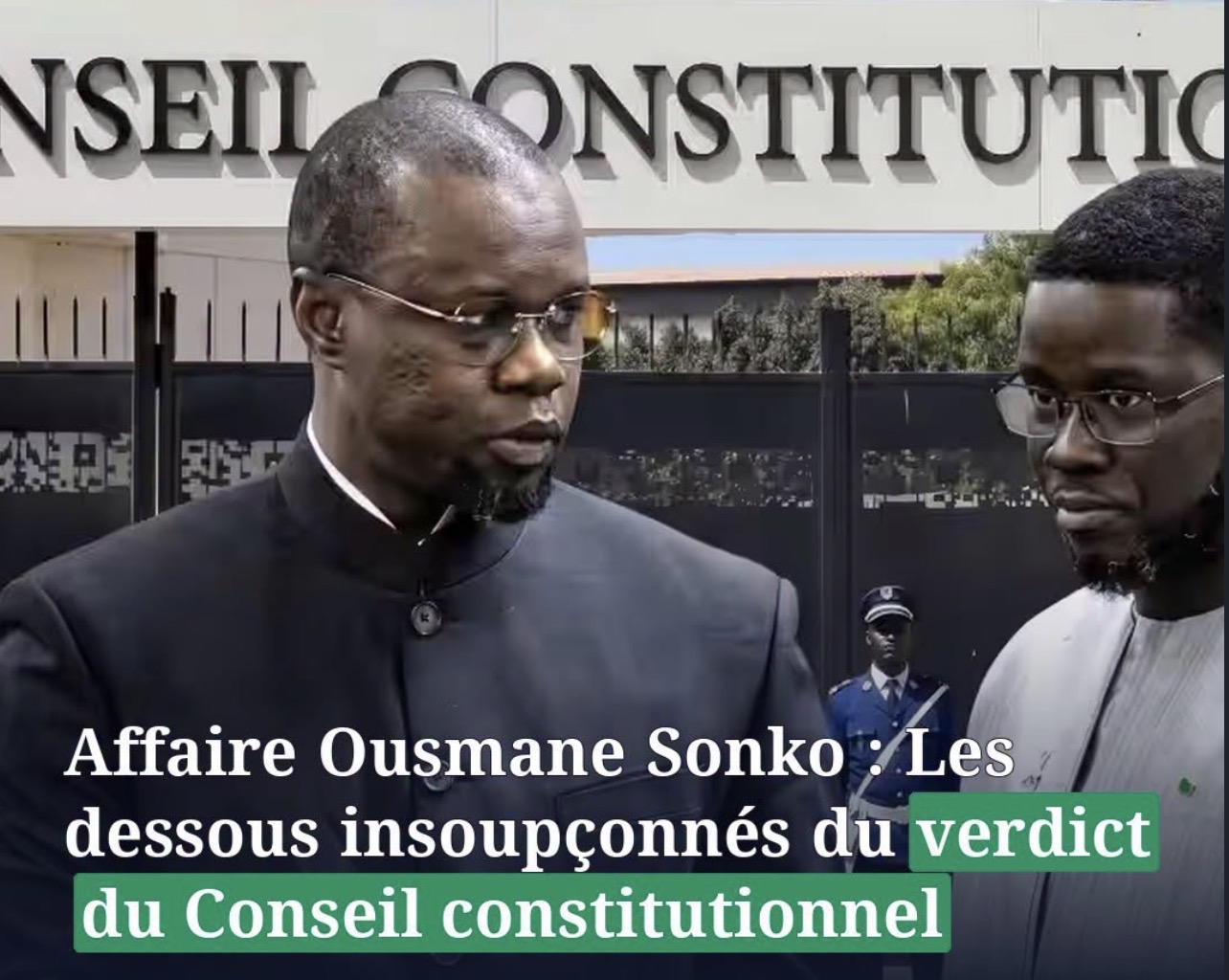 ​*RÉVISION DE LA CONSTITUTION : UNE QUESTION RESTE SANS RÉPONSE.Par Me El Hamath Thiam JSF