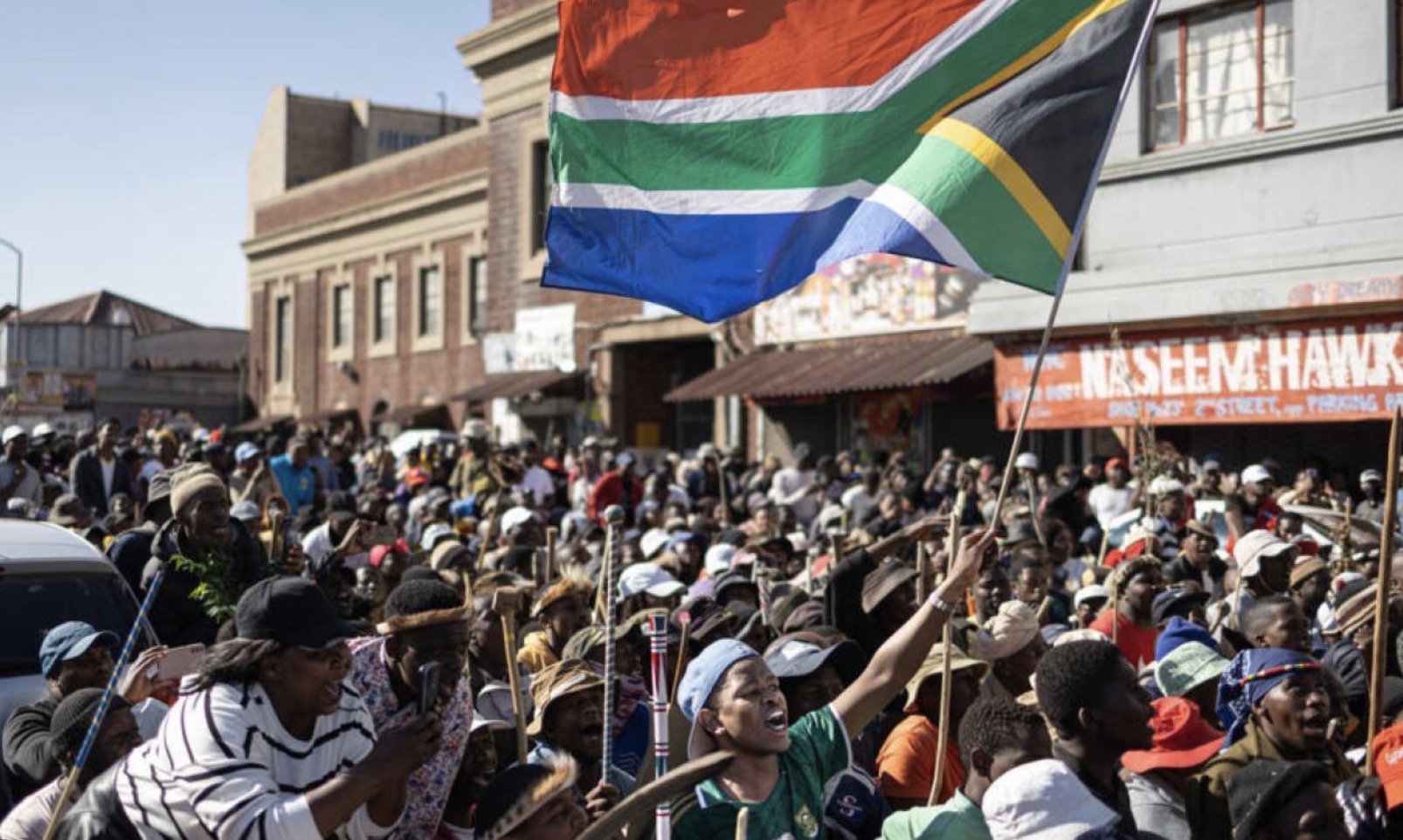 Des milliers de Sud-Africains dans la rue pour demander le départ des sans-papiers