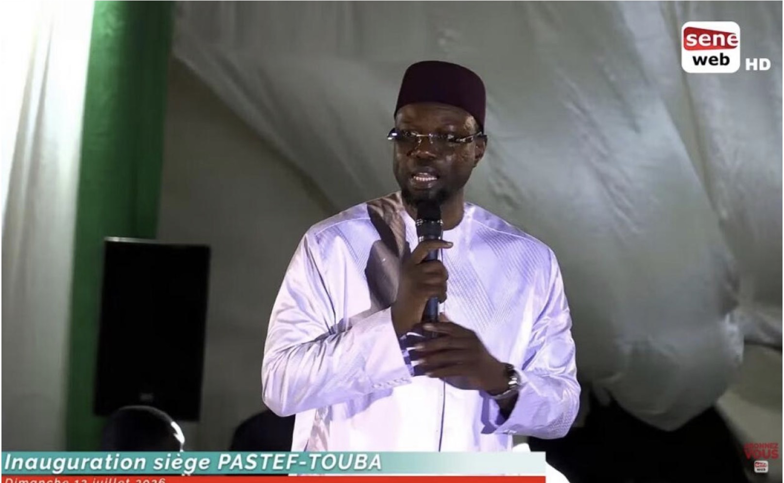 Décision du Conseil constitutionnel : A Touba, Ousmane Sonko change de discours
