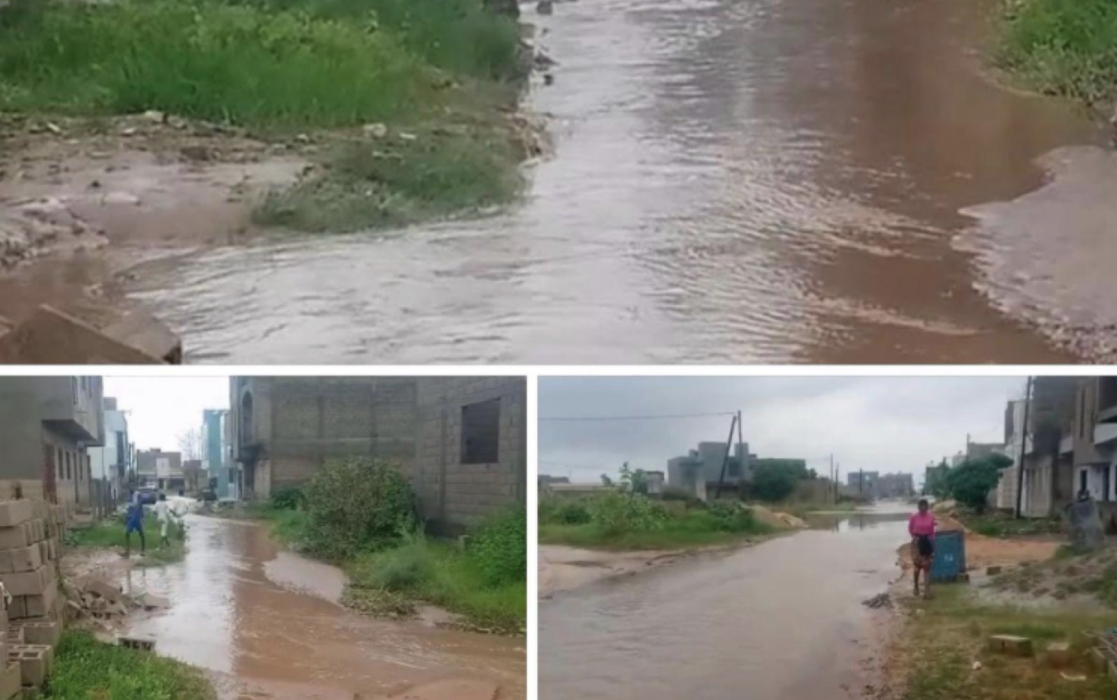 Inondations à Kounoune : Le calvaire reprend dès la première pluie