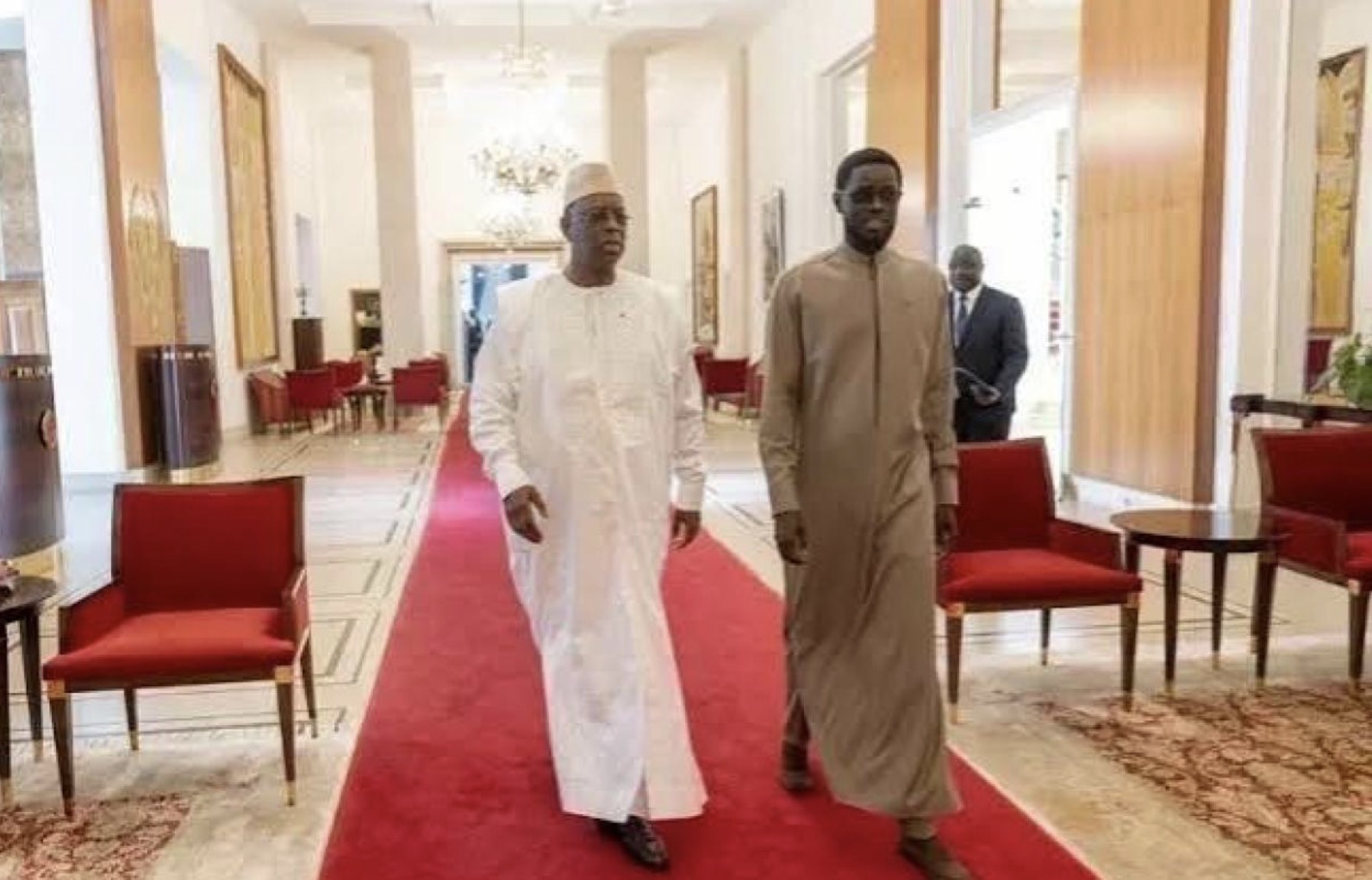 Tête à tête au palais présidentiel : Ce que Macky Sall a dit au Président Diomaye